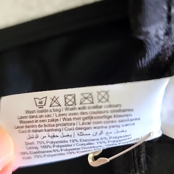 New Look UK Black Bikini Size 34C Small. - Picture 10 of 15